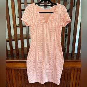 Creamsicle Form Fitting Dress